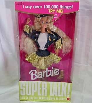 Amazon.co.jp: バービーBARBIE - Super Talk 輸入品 R6906 : おもちゃ